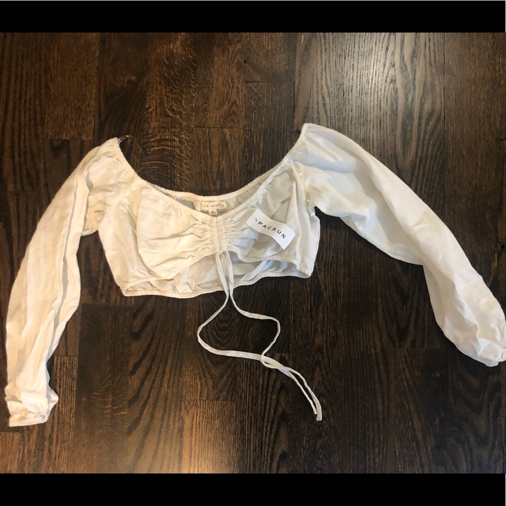 PacSun La Hearts Crop Top